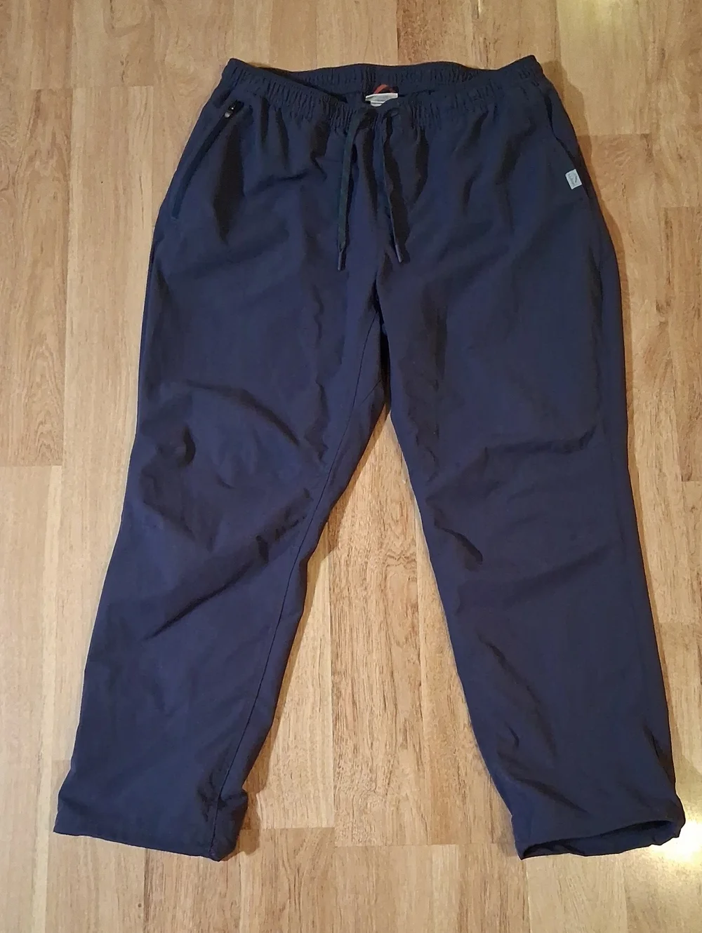 L.L. Bean Men's Navy Drawstring Joggers